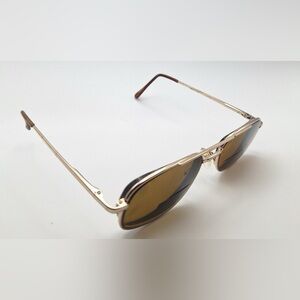 Fundamentals Gold Pilot Sunglasses Frames Only